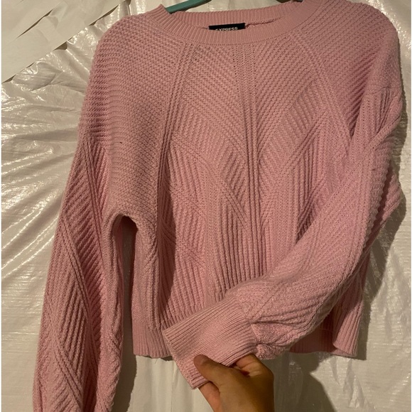 Express sweater. Pink. Size S - Picture 4 of 5
